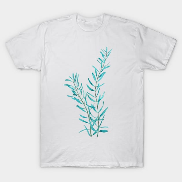 olive leaf T-Shirt by colorandcolor